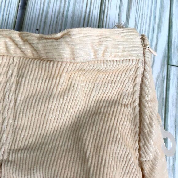 NWT NEW So Goods for Life Junior Pleated English Cream Corduroy Mini Skirt - Picture 2 of 16